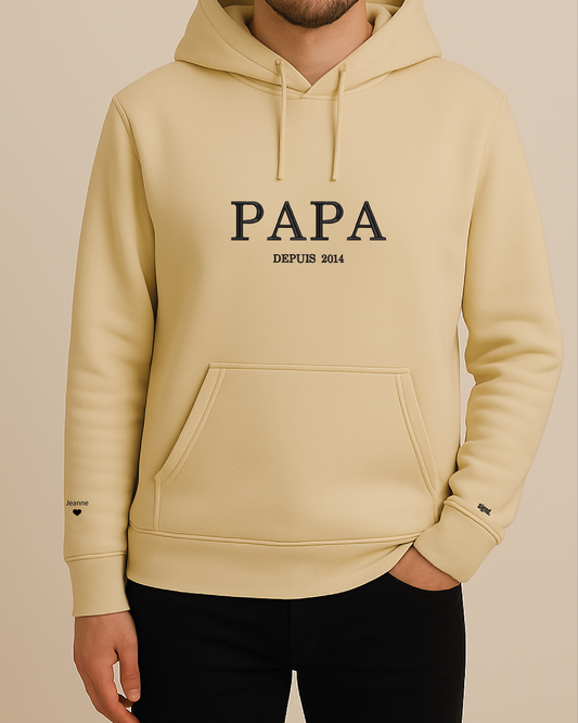 Sweat à capuche [Papa Depuis]