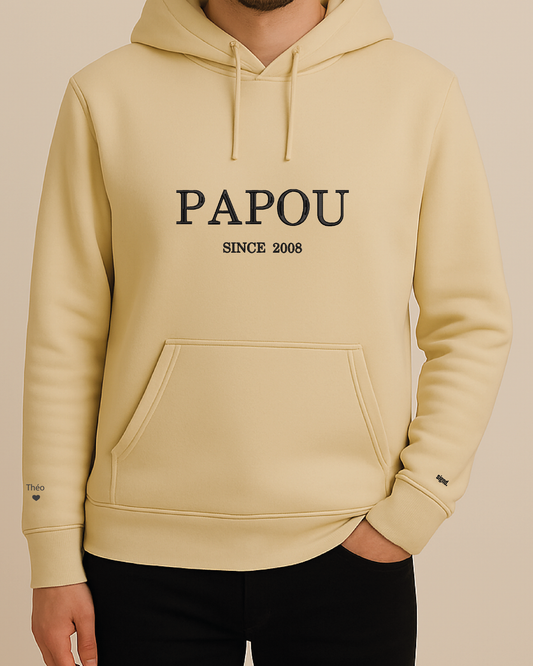 Sweat à capuche [Papou Since]