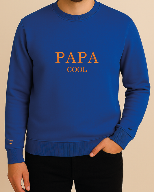 Sweatshirt col rond [Papa Cool]